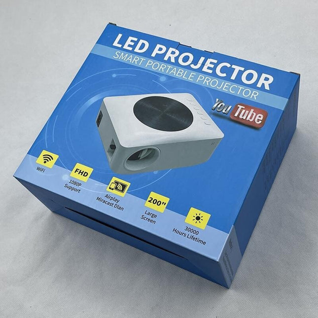 Smart Mini Led Projector - 80 Ansi Lumens 1280X720P-1915197689612603398
