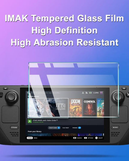Imak H Series Tempered Glass Film For Steam Deck-1915197443201437699