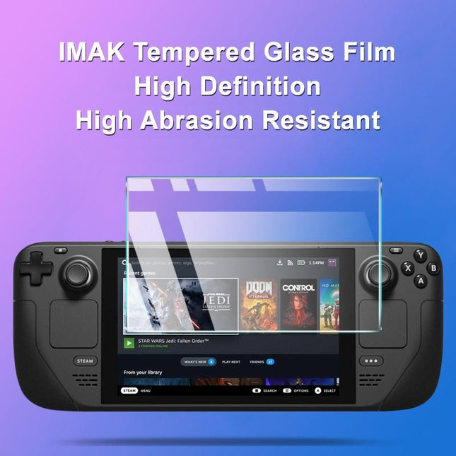 Imak H Series Tempered Glass Film For Steam Deck-1915197443201437699