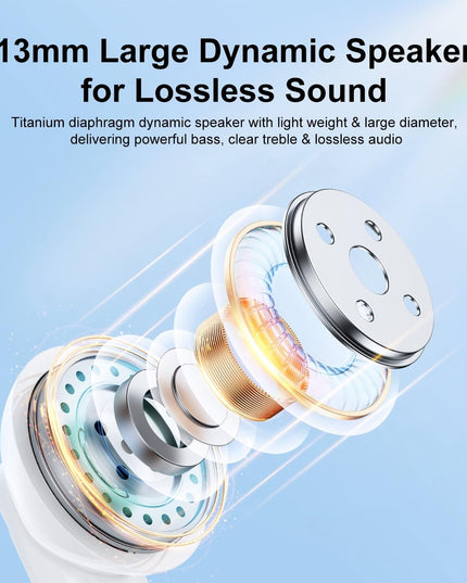 True Wireless Bluetooth Earphones With Dual-Mic - Black-1915196884809551876