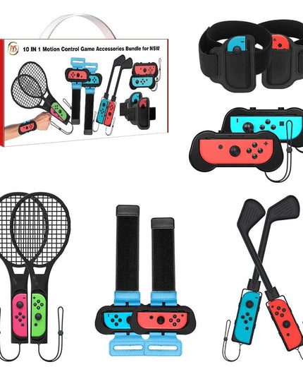 10-Piece Sports Accessory Set For Nintendo Switch-1922443453703262209