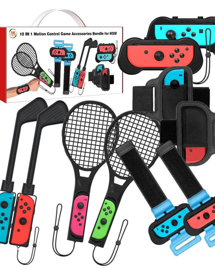 10-Piece Sports Accessory Set For Nintendo Switch-1922443453703262215