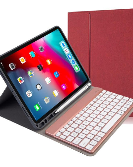 Multi-Colour Backlit Bluetooth Keyboard Case For Ipad Pro 11 With Holder & Pen Slot-1915196525219287040