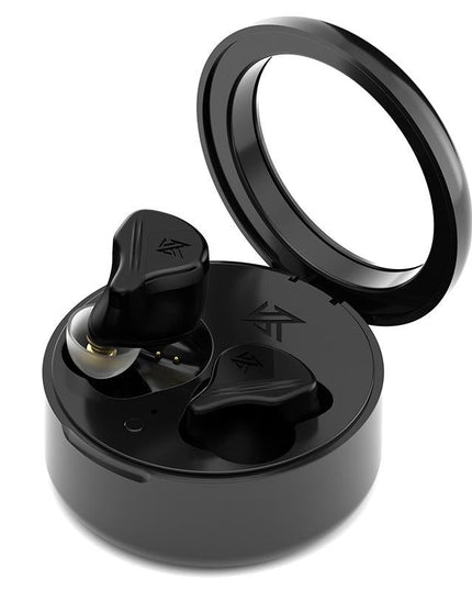 Obsidian Black Kz-Vxs Ten-Unit Coil Iron Bluetooth Earphones For Sports-1915196952245571585