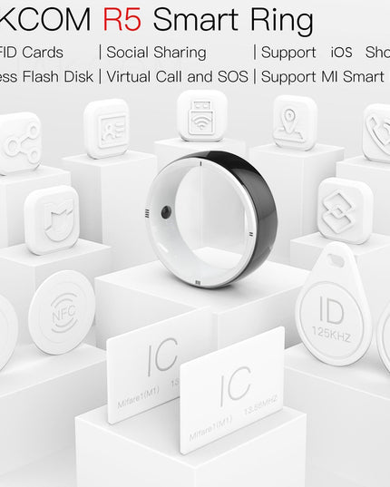 Multifunctional R5 Smart Ring - Wearable Tech-1915198146342948865