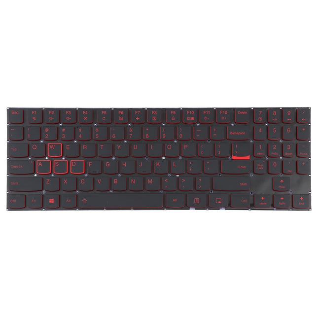 Backlit Us Keyboard For Lenovo Y520 - Red-1915197974552645632