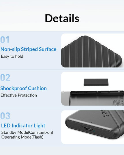 2.5 Usb c External Hard Drive Case-1922443427266564103