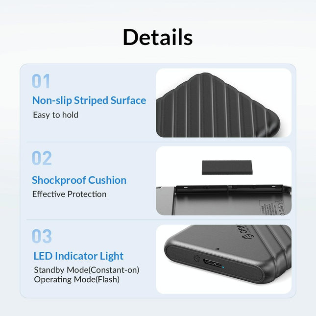 2.5 Usb c External Hard Drive Case-1922443427266564103