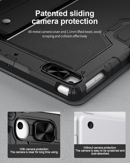 6-Row Keyboard Case For Ipad 10.2 2019 / 2020 / 2021 With Bumper Combo-1915198261623394309