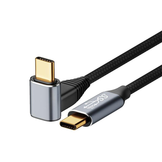 1M Usb-C To Usb-C Stereo Curved Data Cable For Steam Deck Gen2 - 100W-1915198103032565760