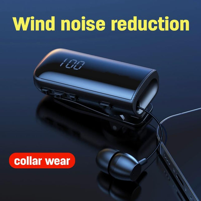 Waterproof Earphones For Driving And Riding - Black-1915196934491082756