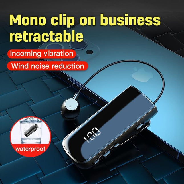 Waterproof Earphones For Driving And Riding - Black-1915196934491082757
