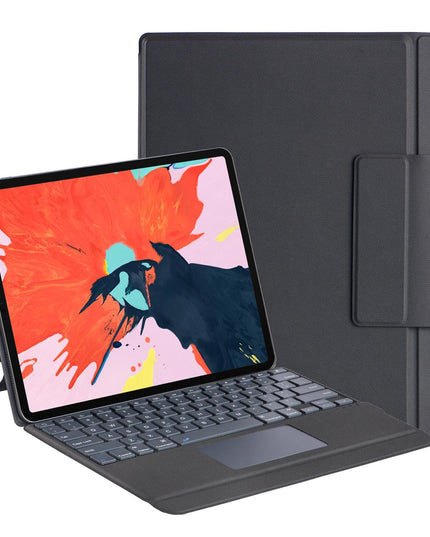 Bluetooth Keyboard Leather Case For Ipad Pro 12.9 - Black 2022 / 2021 / 2020 / 2018-1915196858729369600