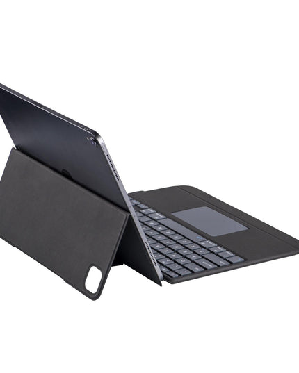 Bluetooth Keyboard Leather Case For Ipad Pro 12.9 - Black 2022 / 2021 / 2020 / 2018-1915196858729369603