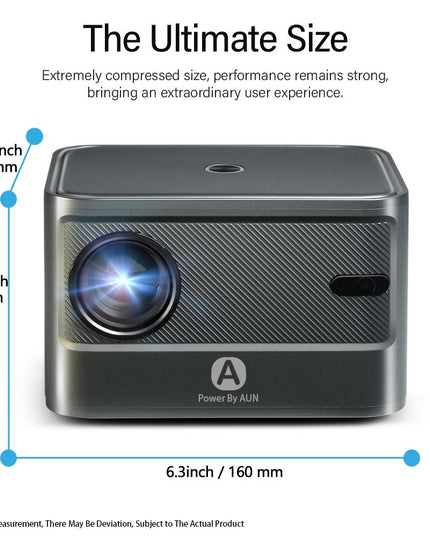 Portable 4K Android Tv Projector For Home Theater And Gaming-1915196524279762947