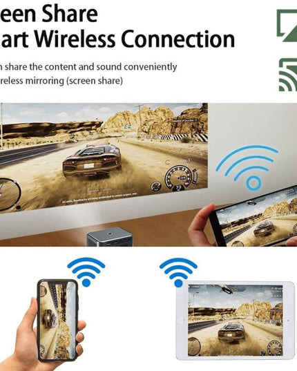 Portable 4K Android Tv Projector For Home Theater And Gaming-1915196524279762951