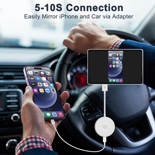 Car Mirror Adapter For Iphone With Usb-C / Type-C & Usb Carplay-1915196885002489859
