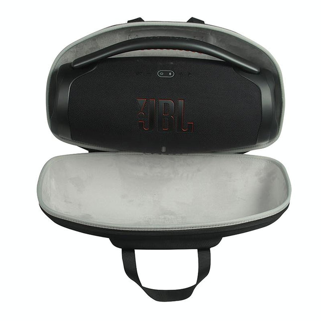 Jbl Boombox 3 Portable Case With Charger - Shockproof Black-1915196873061306371