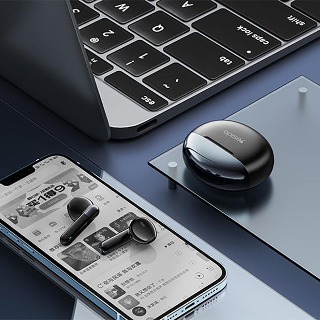 Wireless Noise-Cancelling Earbuds - Black-1915196944079261701