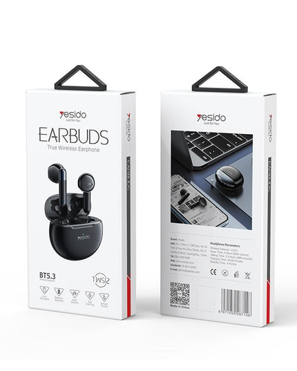 Wireless Noise-Cancelling Earbuds - Black-1915196944079261703