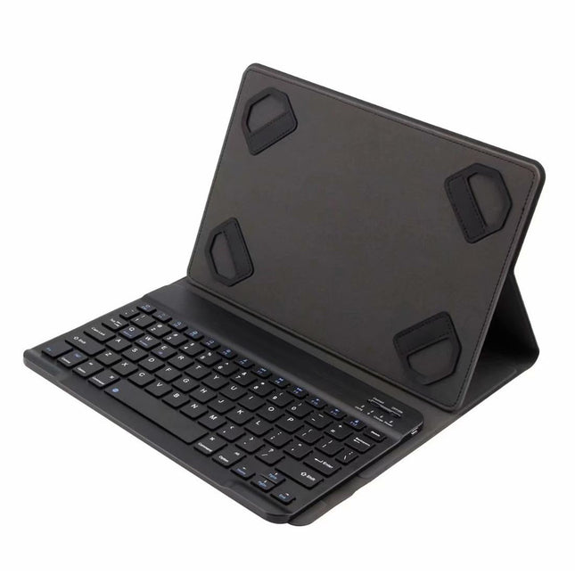 Universal 9.7-10 Inch Detachable Bluetooth Keyboard Tablet Case For Android Apple And Windows With Stand - Black-1915196814353633284