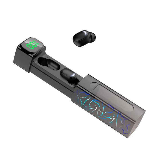 Intelligent Bluetooth Earphones With Digital Display - Colourful-1915197759154163712