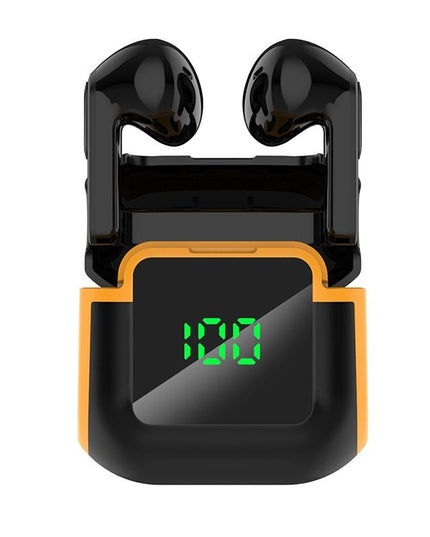 Intelligent Bluetooth Earphones With Digital Display - Pro 90 Hifi Black-1915197147087769601