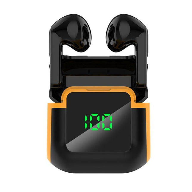 Intelligent Bluetooth Earphones With Digital Display - Pro 90 Hifi Black-1915197147087769601