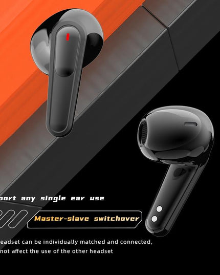 Intelligent Bluetooth Earphones With Digital Display - Pro 90 Hifi Black-1915197147087769605
