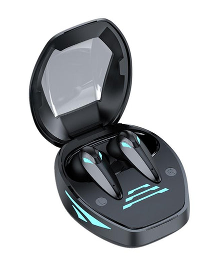 Wireless Gaming Earphones With Noise Reduction - Black-1915196837464248320