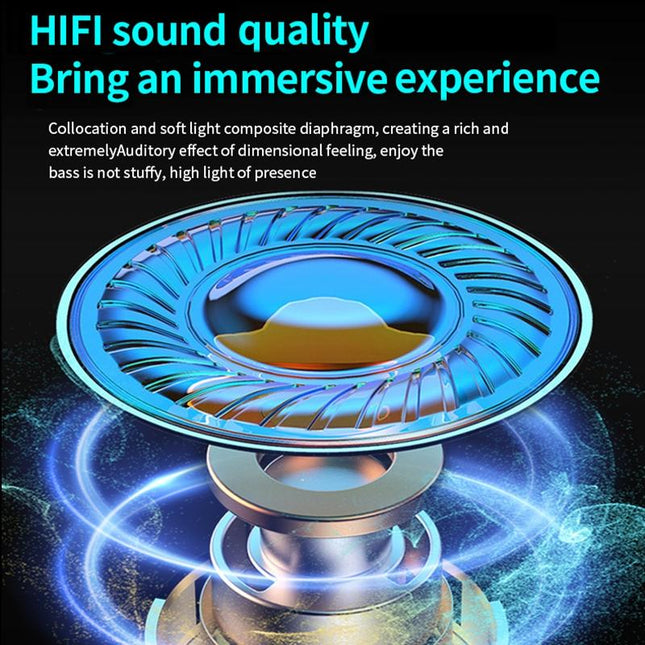 Wireless Gaming Earphones With Noise Reduction - Black-1915196837464248326