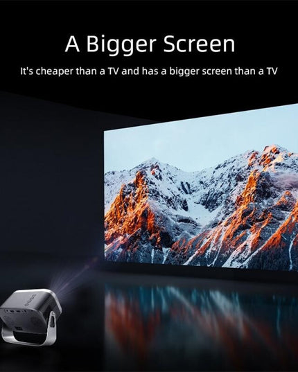Portable Home Theater Projector - 720P 150 Lumens Grey-1915196648527630344