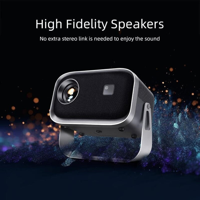 Portable Home Theater Projector - 720P 150 Lumens Grey-1915196648527630345