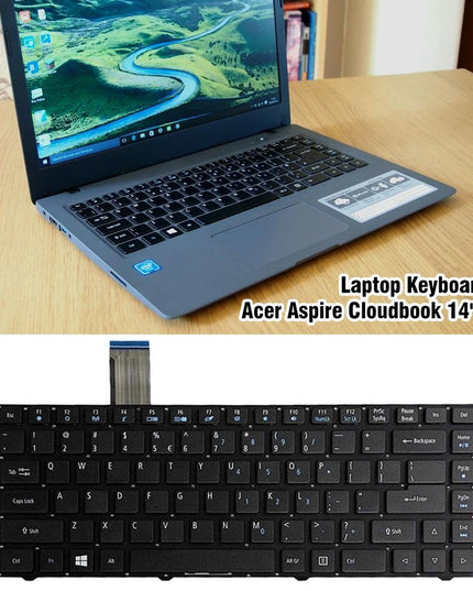 Acer Aspire Cloudbook 14 Laptop Keyboard - Us Version-1915198118660542467