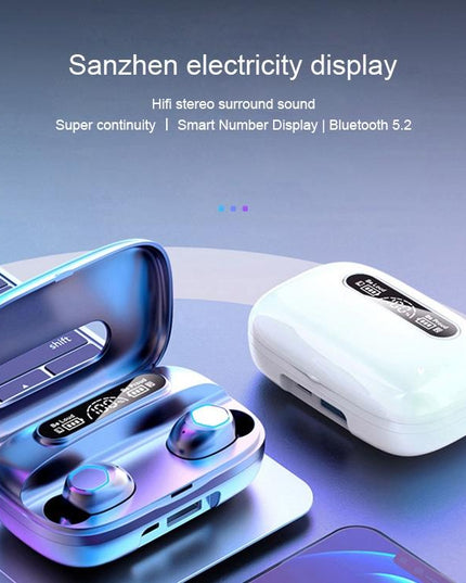 Black True Wireless Bluetooth Earbuds-1915197137747054593