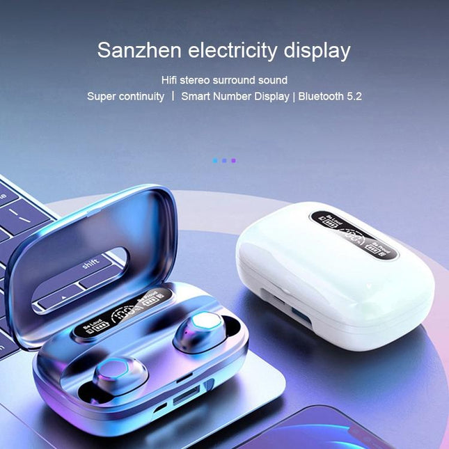 Black True Wireless Bluetooth Earbuds-1915197137747054593