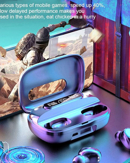 Black True Wireless Bluetooth Earbuds-1915197137747054597