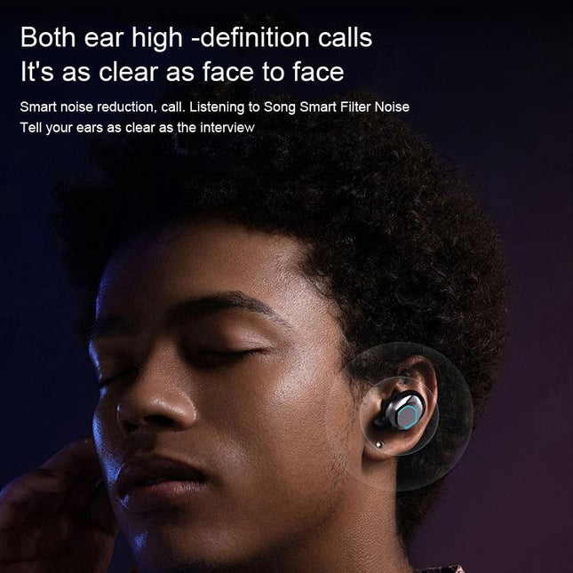 Black True Wireless Bluetooth Earbuds-1915197137747054598