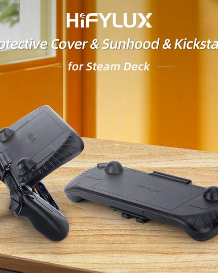 3-In-1 Gaming Console Protector With Sun Hood And Kickstand-1915196823597879298