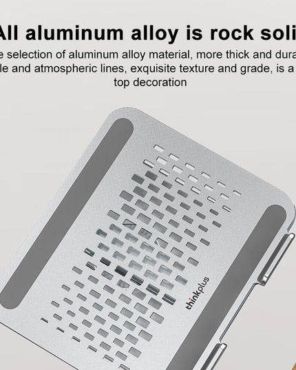Lenovo Thinkplus Desktop Laptop Holder - Silver-1915196822377336834