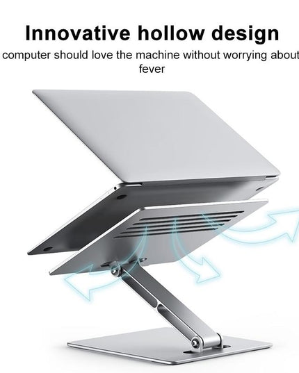 Lenovo Thinkplus Laptop Stand - Silver Desktop Compatible-1915196843621486593