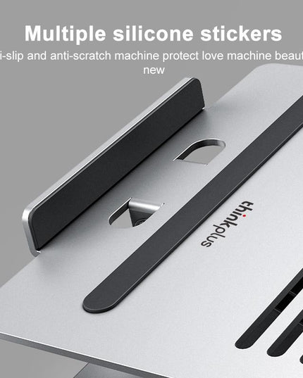Lenovo Thinkplus Laptop Stand - Silver Desktop Compatible-1915196843621486596