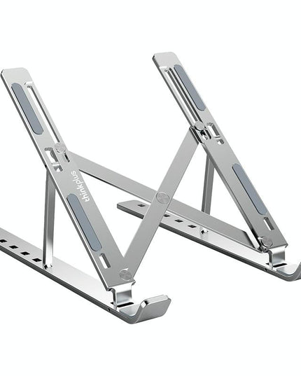 Lenovo Thinkplus Folding Laptop Stand - Silver-1915196918229766151