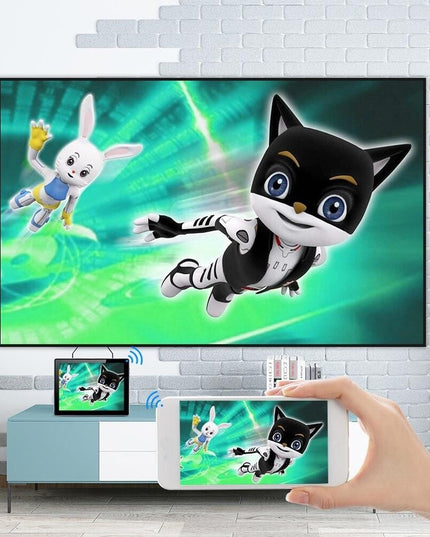 Portable Mini Projector For Kids - 1080P Led Same Screen Version-1915197828410511367