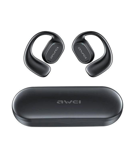 Black T69 Sport Tws Bluetooth Earbuds With Air Conduction-1915196846687522821
