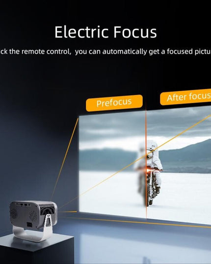 360 Degree Rotating Mini Led Projector - 150 Lumens 1280X720P-1915197694020816903