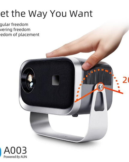 360 Degree Rotating Mini Android Projector - 150 Lumens 1280X720P-1915197947591659523