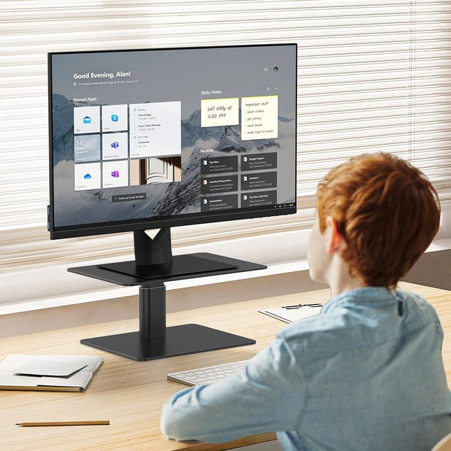 Aluminum Computer Screen Bracket - Black By Lenuo-1915196965809950726