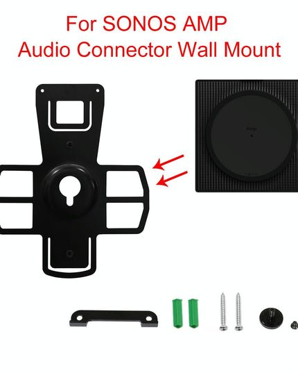 Wall Mount Bracket For Sonos Amp - Black-1915196850714054658