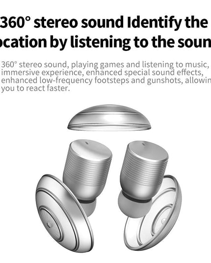 Wireless Noise-Cancelling Earbuds With App Control - White-1915196944771321862